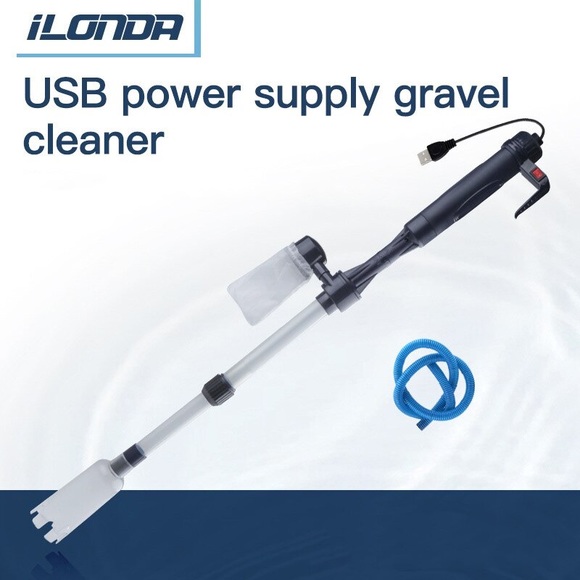 Fish Ilonda Aquarium Electric Gravel Cleaner Model L68 Battery